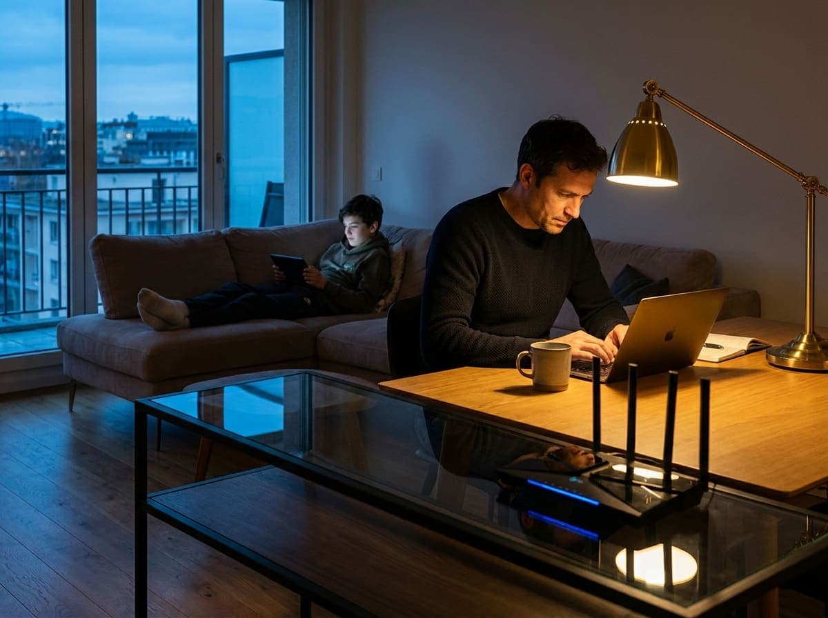 Illustration – Débit internet réel vs théorique : pourquoi votre vitesse mesurée est-elle souvent 30% plus basse que sur la facture ?