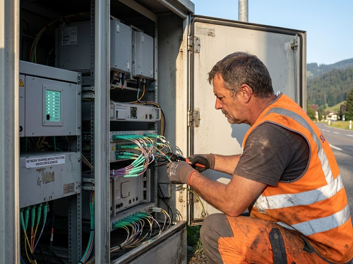 Illustration – Mutualisation des antennes mobiles en Suisse : 3 changements concrets pour la couverture hors des grandes villes