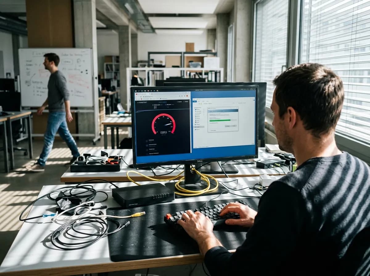 Illustration – Quand l'intelligence artificielle gère votre trafic internet, que reste-t-il de votre promesse de vitesse maximale ?