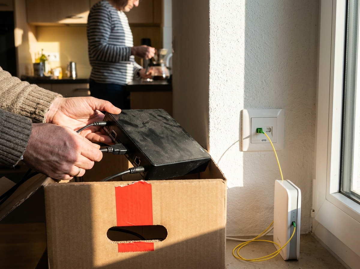 Illustration – Abonnement internet seul : 3 solutions pour économiser plus de 25 CHF par mois sans box TV superflue
